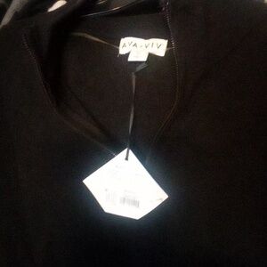 AvaViv Long Black sweater